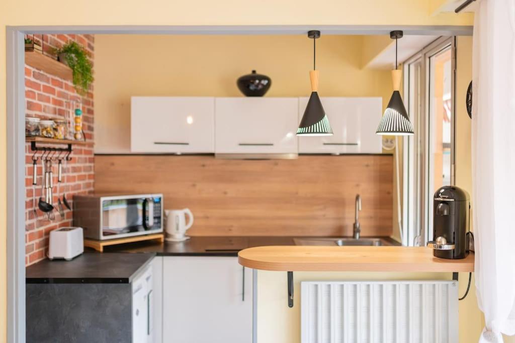 Cosy Studio Pres Des Palaces Mentonnais Eksteriør billede