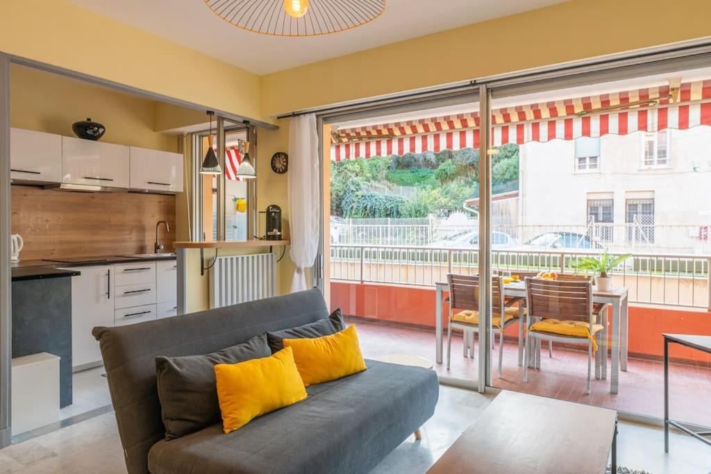 Cosy Studio Pres Des Palaces Mentonnais Eksteriør billede