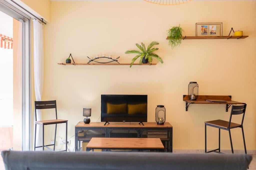 Cosy Studio Pres Des Palaces Mentonnais Eksteriør billede